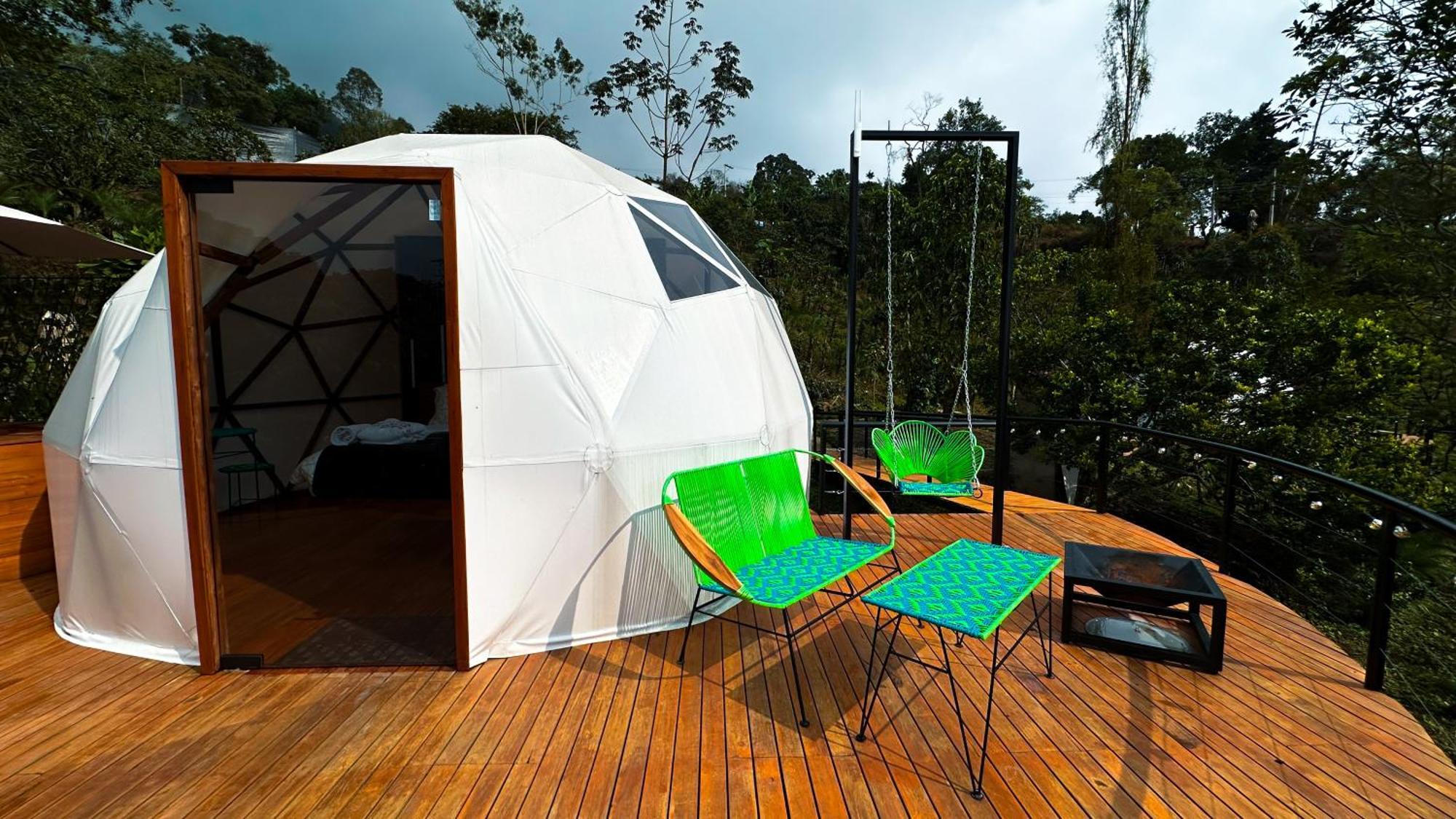 라 메사 La Julita Glamping 빌라 외부 사진